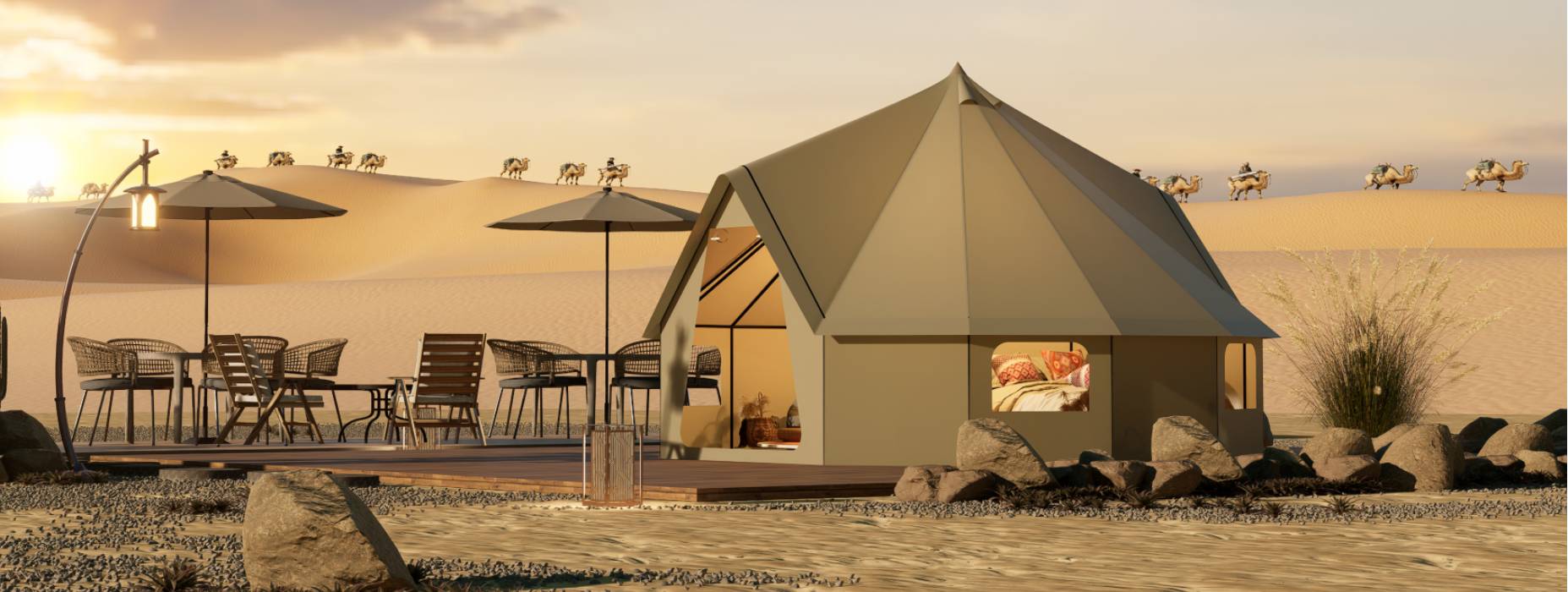 洪湖市露营酒店帐篷产品